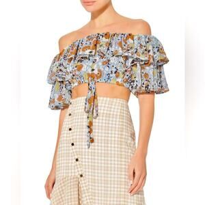 ALEXIS Adona Floral Chiffon Top